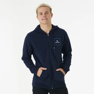 Męska Bluza RIP CURL CORP ICON ZIP THROUGH 01KMFL_49 – Granatowy - Bluzy męskie - miniaturka - grafika 1
