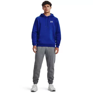 Bluza męska Under Armour Essential Fleece Hoodie - Bluzy sportowe męskie - miniaturka - grafika 4