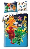 Pościel dla dzieci - Pościel dziecięca Lego Ninjago 140 x 200cm Halantex mikrofibra Lego NinjaGo - miniaturka - grafika 1