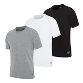 Koszulki męskie - Koszulka męska Reebok C8273CN3PKD CREW NECK SANTO Wielokolorowa - miniaturka - grafika 1