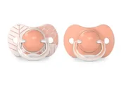 Smoczki uspokajające - Suavinex Smoczki Anatomiczny 2Szt 6-18M 308281 - miniaturka - grafika 1