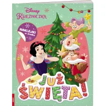 Książka dla dzieci Disney Księżniczka Już święta ZIM-9105 - Książki edukacyjne - miniaturka - grafika 2