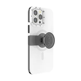 PopSockets: PopCase do MagSafe - etui do iPhone 13 Pro Max ze zdejmowanym cokołem PopGrip Slide i uchwytem z wymiennym topem - białe - Etui i futerały do telefonów - miniaturka - grafika 1