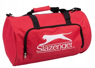 Torba sportowa podróżna treningowa duża 50x30x30 cm czerwona SLAZENGER - Akcesoria podróżnicze Torba sportowa podróżna treningowa duża 50x30x30 cm czerwona SLAZENGER - Akcesoria podróżnicze - miniaturka - grafika 1