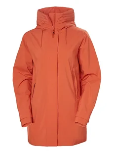 Helly Hansen Płaszcz przeciwdeszczowy "Victoria" w kolorze pomarańczowym - Kurtki i kamizelki sportowe damskie - miniaturka - grafika 1