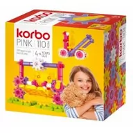 Klocki - Korbo Klocki Pink 110 - miniaturka - grafika 1