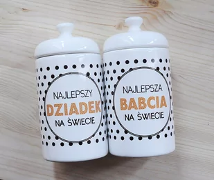 Zestaw pojemników dla Babci i Dziadka do kuchni, Sowia Aleja - Pojemniki kuchenne - miniaturka - grafika 1