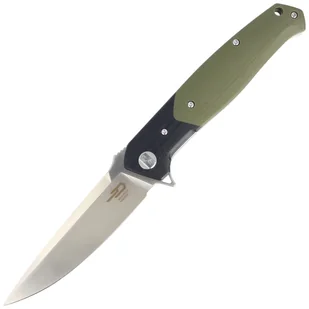 Nóż składany Bestech Swordfish Black / Green G10, Satin D2 (BG03A) - Noże - miniaturka - grafika 1