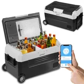 Lodówki turystyczne - Lodówka turystyczna kompresorowa Berdsen Icemax 400 32l czarno-szara - miniaturka - grafika 1