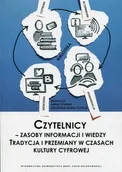 Książki o programowaniu - UMCS Wydawnictwo Uniwersytetu Marii Curie-Skłodows Czytelnicy - zasoby informacji i wiedzy. Tradycja i przemiany w czasach kultury cyfrowej Anna Dymmel, Sebastian Dawid Kotuła - miniaturka - grafika 1