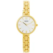 Zegarki damskie - Złoty damski zegarek z bransoletką PACIFIC X6137-04 - miniaturka - grafika 1