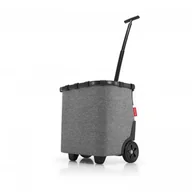 Torby i wózki na zakupy - Wózek zakupowy Twist srebrny Carrycruiser Reisenthel - miniaturka - grafika 1