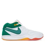 Koszykówka - Buty do koszykówki Nike Air Zoom G.T. Hustle 2 DJ9405 103 Biały - miniaturka - grafika 1
