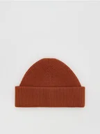 Czapki męskie - Reserved - Czapka beanie z wiskozą - miedziany - miniaturka - grafika 1