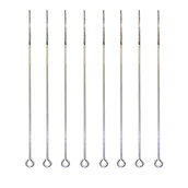 Wyposażenie studia tatuażu - Black Steel Igły spawane i sterylizowane około 11 – 50 sztuk - miniaturka - grafika 1