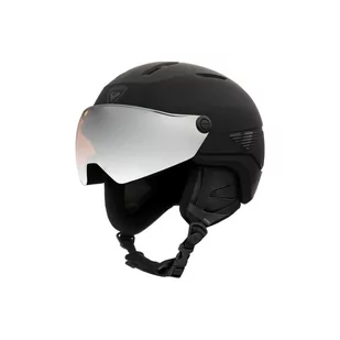 Kask narciarski Rossignol FIT VISOR IMPACTS BLACK - Kaski narciarskie - miniaturka - grafika 1
