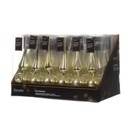 Ozdoby bożonarodzeniowe - Czubek choinkowy plastikowy 6 x 23 cm złoty - miniaturka - grafika 1