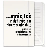 Notesy i bloczki - NOTES PLANER NOTATNIK ZESZYT 1670 MNIE TEŻ ZADARMO NIKT NIC NIE DAŁ WZORY - miniaturka - grafika 1