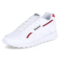 Moda i Uroda OUTLET - Reebok Unisex Glide Vegan Sneaker, Ftwr biały rdzeń czarny wektorowy czerwony, 34 EU - miniaturka - grafika 1