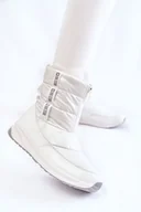 Śniegowce damskie - Damskie Śniegowce Big Star KK274393 Białe-37 - miniaturka - grafika 1