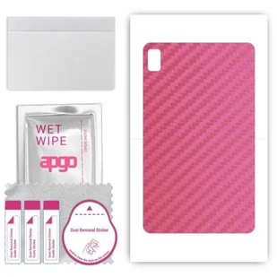 folia naklejka skórka strukturalna na TYŁ do Blackview Tab 6 - Carbon Różowy - apgo SKINS - Akcesoria do tabletów i e-booków folia naklejka skórka strukturalna na TYŁ do Blackview Tab 6 - Carbon Różowy - apgo SKINS - Akcesoria do tabletów i e-booków - miniaturka - grafika 1