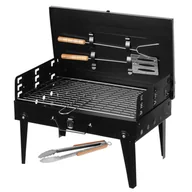 Grille - MINI GRILL WĘGLOWY TURYSTYCZNY PRZENOŚNY WALIZKA 2644 - miniaturka - grafika 1