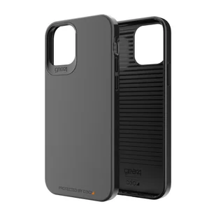 Gear4 Etui Holborn Slim iPhone 12 / 12 Pro, czarne 840056128057 - Etui i futerały do telefonów - miniaturka - grafika 2