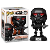 Figurki kolekcjonerskie - Funko POP TV: Star Wars: The Mandalorian - Dark Trooper - miniaturka - grafika 1