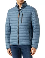 Bluzy męskie - camel active Męska bluza 430750/1E52 Bluza męska, niebieska (Stone Blue), 58, Stone Blue - miniaturka - grafika 1