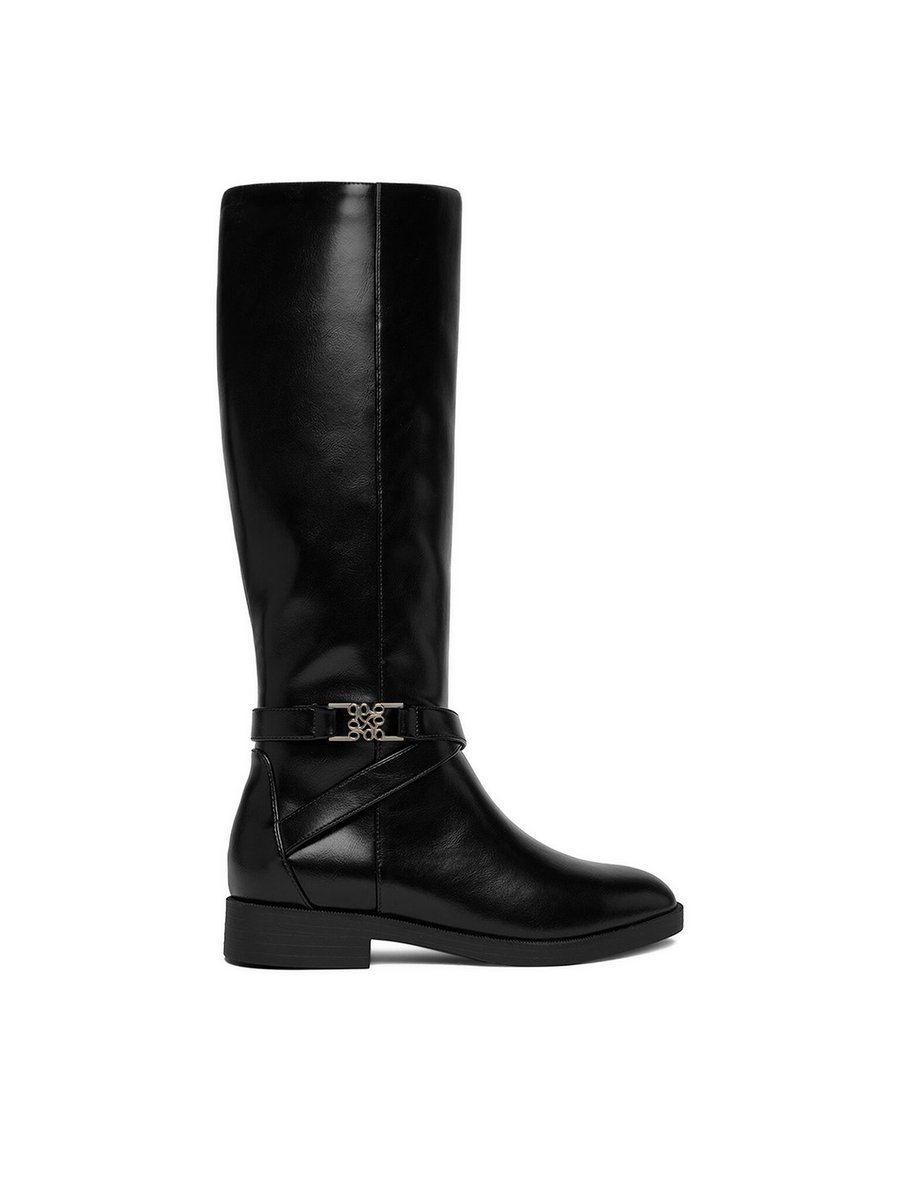 Nine West Kozaki Damskie Czarny CEO-NAJAT-01