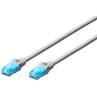 Patchcordy - Digitus Patch cord kat.5e UTP sz ary 2m DK-1512-020 (DK1512020/B) - miniaturka - grafika 1