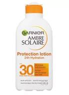 Balsamy i kremy do opalania - Garnier Ambre Solaire - Ultranawilżające mleczko ochronne SPF30 (wysoka ochrona) 200ml - miniaturka - grafika 1