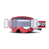 Gogle i okulary motocyklowe - Gogle Cross FXR Maverick Prime Roll-Off Czerwony - miniaturka - grafika 1