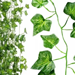 6M Sztuczny Bluszcz Roślina Wisząca Dekoracja X3 - Sztuczne kwiaty - miniaturka - grafika 1