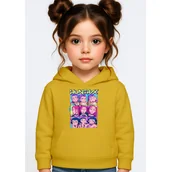 Bluzy dla dziewczynek - BLUZA DZIECIĘCA K-POPOWE ŁOWCZYNIE DEMONÓW HUNTRIX 134-140 Z KAPTUREM - miniaturka - grafika 1