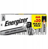 Baterie i akcesoria - Energizer LR03/20 Everyday AAA family 20pack Alkalické - miniaturka - grafika 1