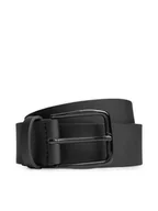 Paski - Boss Pasek Męski Tobi-Logtip Sz35 50513086 Czarny - miniaturka - grafika 1