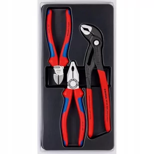 Knipex Zestaw szczypce, pakiet bestsellerów (00 20 09 V01) - Kombinerki i obcęgi - miniaturka - grafika 1
