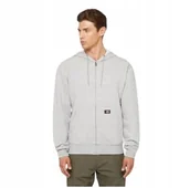 Bluzy męskie - DICKIES SZARA BLUZA MĘSKA Z KIESZENIĄ I KAPTUREM 75 BAWEŁNY L J9A - miniaturka - grafika 1