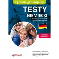 Książki do nauki języka niemieckiego - Testy. Niemiecki Egzamin Gimnazjalny - miniaturka - grafika 1