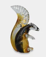 Figurki dekoracyjne - Figura Szklana w Stylu Murano Wiewiórka Siedząca - miniaturka - grafika 1