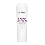 Odżywki do włosów - Goldwell Dualsenses Blondes &amp Highlights odżywka neutralizująca 200ml - miniaturka - grafika 1