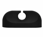 Maskownice do kabli - Silver Monkey Silver Monkey Samoprzylepny organizer na 1 kabel czarny - miniaturka - grafika 1