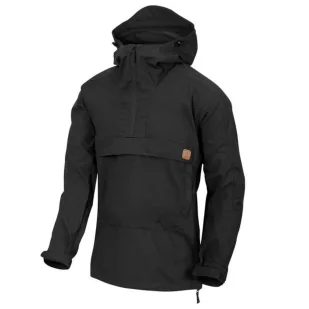 Kurtka Helikon-Tex Anorak Woodsman - Czarna XS - Odzież taktyczna i umundurowanie - miniaturka - grafika 1