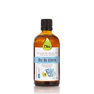 Olej Dla Dziecka 100 Ml Olini - Zdrowa żywność - miniaturka - grafika 1