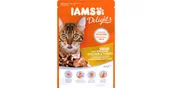 Mokra karma dla kotów - Iams Cat Adult All Breeds Chicken & Turkey In Gravy 85 g - miniaturka - grafika 1