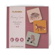 Gry planszowe - Filibabba Gra Memory Nordic animals - miniaturka - grafika 1