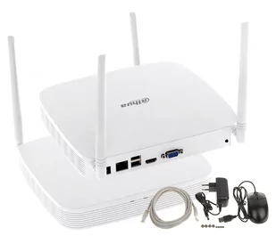 Monitoring firmy 6 kamer WiFi Dahua IPC-HFW1430DS-SAW-0280B 4MPx Detekcja ruchu Mikrofon Aplikacja - Zestawy do monitoringu - miniaturka - grafika 2