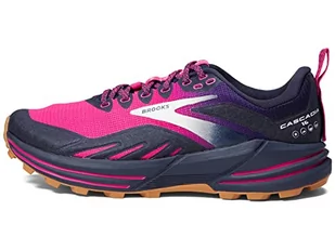 Brooks Cascadia 16, Trampki damskie, Peacoat Pink Biscuit, 41 EU - Trampki damskie - miniaturka - grafika 1