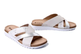 INBLU CN-45 002 beżowy, klapki damskie - Inblu - Klapki i japonki damskie - miniaturka - grafika 1